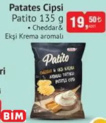 PATİTO PATATES CİPSİ